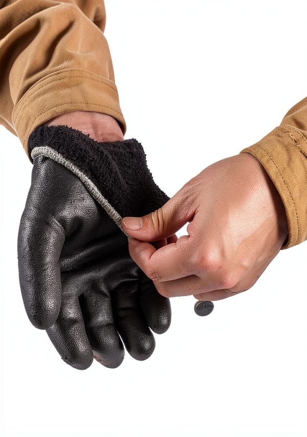 Waterproof Work Gloves Nitrile Coated Cold Protection Unisex-5