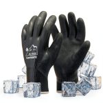 Waterproof Work Gloves Nitrile Coated Cold Protection Unisex-0