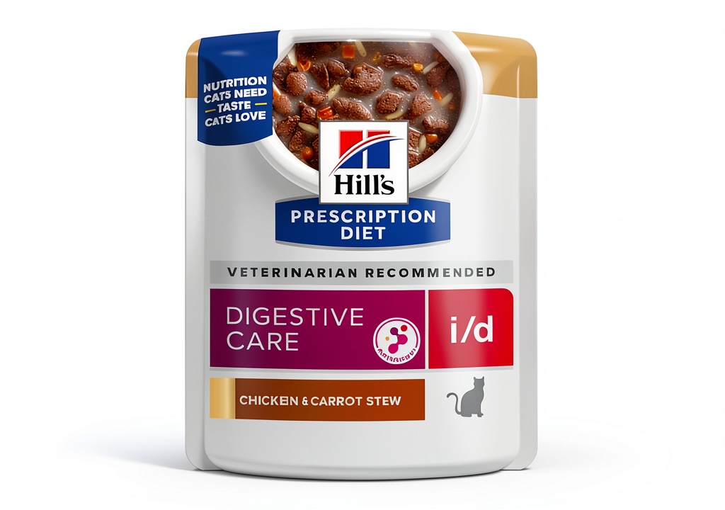 Hill's Prescription Diet i/d Digestive Care Canned Cat Food packaging