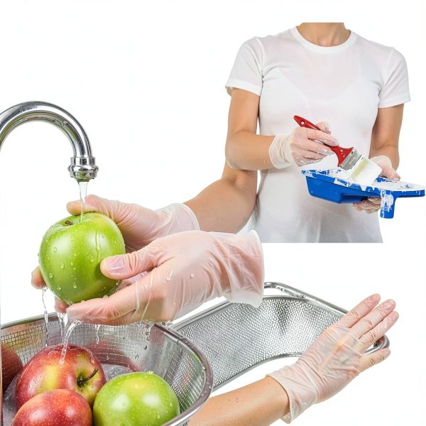 SWIFTLITE Latex Free Disposable Gloves Food Grade PVC-5