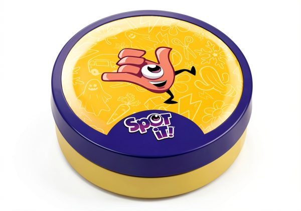 Spot It Card Game Asmodee Matching Family Travel Fun-2