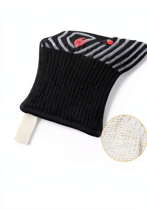 QUWIN BBQ Gloves Heat Resistant Oven Safety Mitts Mens-4