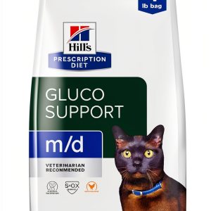 Hills Prescription Diet m/d GlucoSupport Cat Food-0