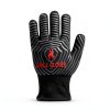 QUWIN BBQ Gloves Heat Resistant Oven Safety Mitts Mens-5