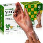 SWIFTLITE Latex Free Disposable Gloves Food Grade PVC-0