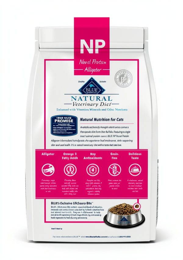 Blue Buffalo Veterinary Diet Alligator Cat Food Sensitive-1