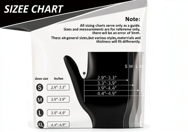PROMEDIX P Nitrile Gloves Disposable Latex Free Durable-5