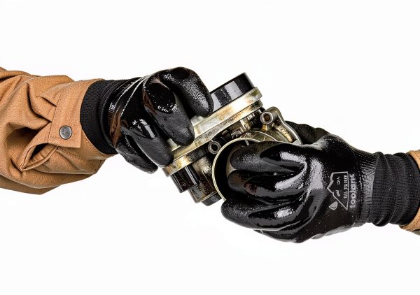 Waterproof Work Gloves Nitrile Coated Cold Protection Unisex-4