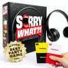 Sorry What Lip Reading Game Adults Lucky Egg Headphones-0