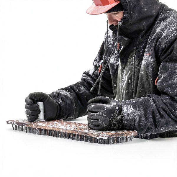 Waterproof Work Gloves Nitrile Coated Cold Protection Unisex-2