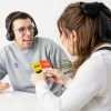 Sorry What Lip Reading Game Adults Lucky Egg Headphones-1