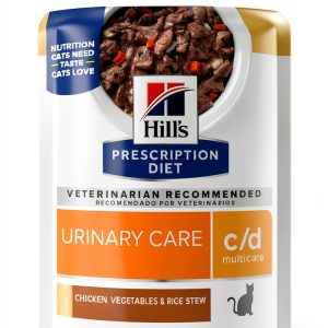 Hills Urinary Care Cat Food Stew Chicken Vegetable Rice-0