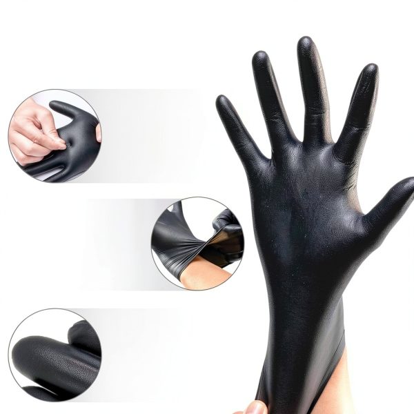 PROMEDIX P Nitrile Gloves Disposable Latex Free Durable-1