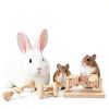AOWPFVV Hamster Chew Toy Natural Wood Small Animal-4