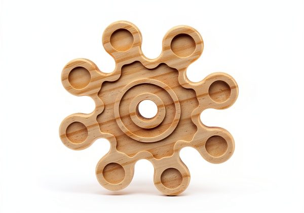 Chinchilla Chew Toy Jevnd Wooden Rotational Design-1