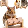 AOWPFVV Hamster Chew Toy Natural Wood Small Animal-0