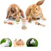 Wood Rabbit Toys by MEWTOGO Pet Supplies-5
