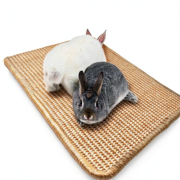 Mooydee Bunnymat Natural Sisal Rabbit Scratch Mat-2
