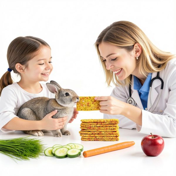 Rabbit Crispy Treats NSWXZDS Small Animal Toy 2in1-4