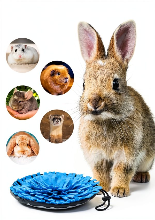 Rabbit Foraging Mat OVERTANG Felt Interactive Toy-2