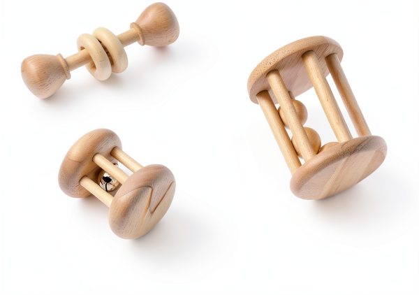 Wooden Rabbit Chew Toy AOWPFVV Small Animal Safe Polished Multi‑Size-5