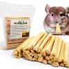 XLpeixin Bamboo Chew Sticks 300g for Small Pets Dental Treats-0