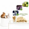 XLpeixin Bamboo Chew Sticks 300g for Small Pets Dental Treats-3