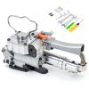 Pneumatic Strapping Tool A19, Banding Strapping Kit for 1/2 3/4inch Hand Held Automatic Packaging Machine Free Buckle PP & PET Banding Tools-0