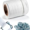 3/4" Woven Cord Strapping Roll QWORK 250ft Polyethylene with 50-0