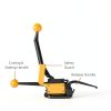 Steel Strapping Tool A333 Heavy Duty Sealless Combination Banding Tool, Manual 3-in-1 Tensioner Crimper Cutter with Alloy Cutter for 1/2"–3/4" Steel Straps, US-Based Support-6