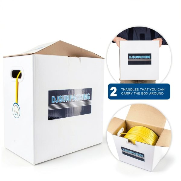 Banding Strapping Kit DJSUNPACKING 2000ft HalfIn PP 100 Metal Seals-1