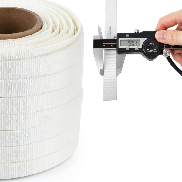 Banding Strapping Kit 3/4" x 330' Woven Cord Flyrivergo 2500lb-1