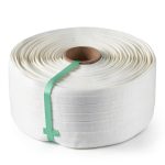 Flyrivergo 3/4" x 1640' Woven Cord Strapping Roll 2500lb Heavy Duty-0