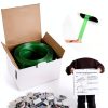 Packaging Strapping, Pallet Strapping, Banding Strapping Coil (5/8" x 1500 ft x 0.035" PET Polyester Strapping and 100 Buckles) - Heavy-Duty Certified 1200 lbs Break Plastic Strap-1