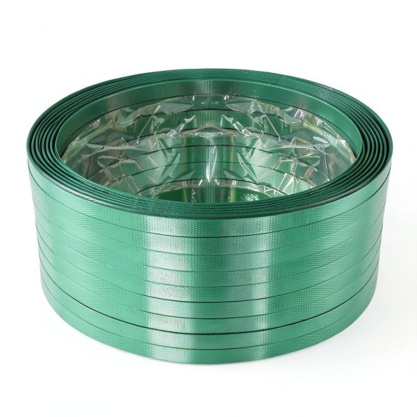 Heavy Duty Packaging Strapping – Hondong Green PET 850ft 5/8in 1400lb-5