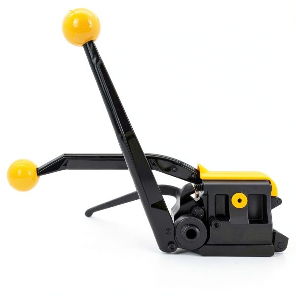 Steel Strapping Tool A333 Stainless Manual Belt Packaging Banding Machine Metal Free Buckle Packing for Width 1/2" 5/8" 3/4" Sealless Combination Tools-4