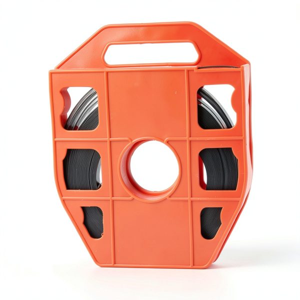 304 Stainless Steel Strapping Band Strap 3/4 Inch for Strapping 0.03" Thick, 100ft Roll in Plastic Case with Handle-2