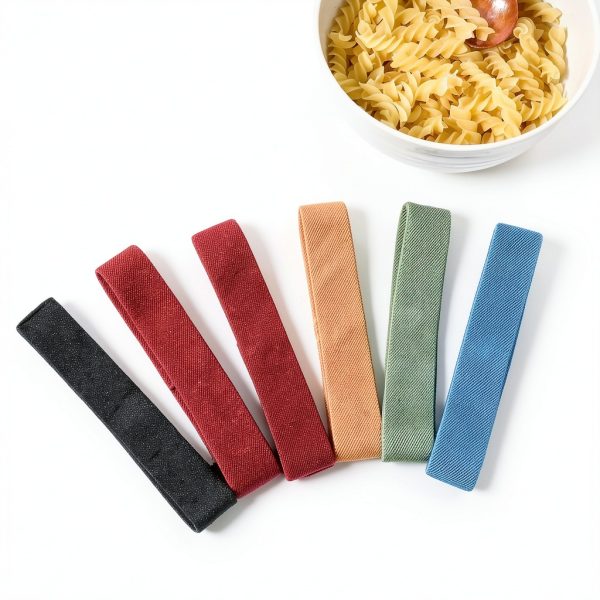 Thinp 6 Pcs Bento Box Elastic Belt Multicolored Replacement Straps-3