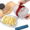 Thinp 6 Pcs Bento Box Elastic Belt Multicolored Replacement Straps-4