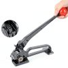 Steel Banding Tool Strapping Tensioner Encreese Feedwheel Design 3/4"-1