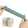 Thinp 6 Pcs Bento Box Elastic Belt Multicolored Replacement Straps-2