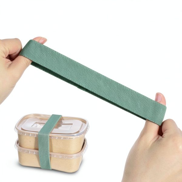 Thinp 6 Pcs Bento Box Elastic Belt Multicolored Replacement Straps-2