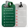Packaging Strapping, Pallet Strapping, Banding Strapping Coil (5/8" x 1500 ft x 0.035" PET Polyester Strapping and 100 Buckles) - Heavy-Duty Certified 1200 lbs Break Plastic Strap-4